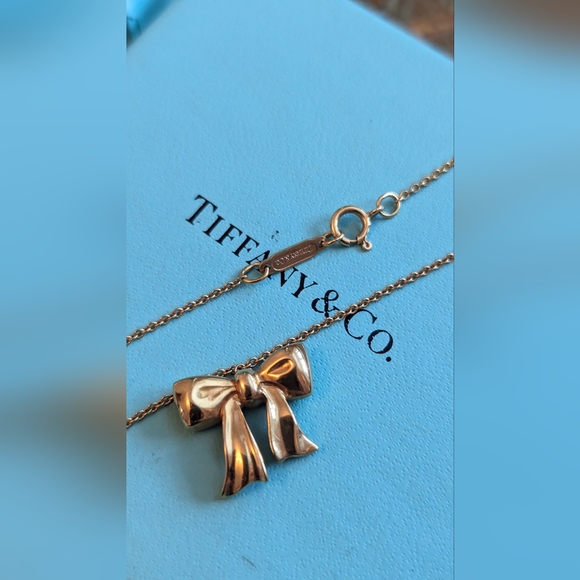 Tiffany and Co 18k now necklace - Picture 7 of 7